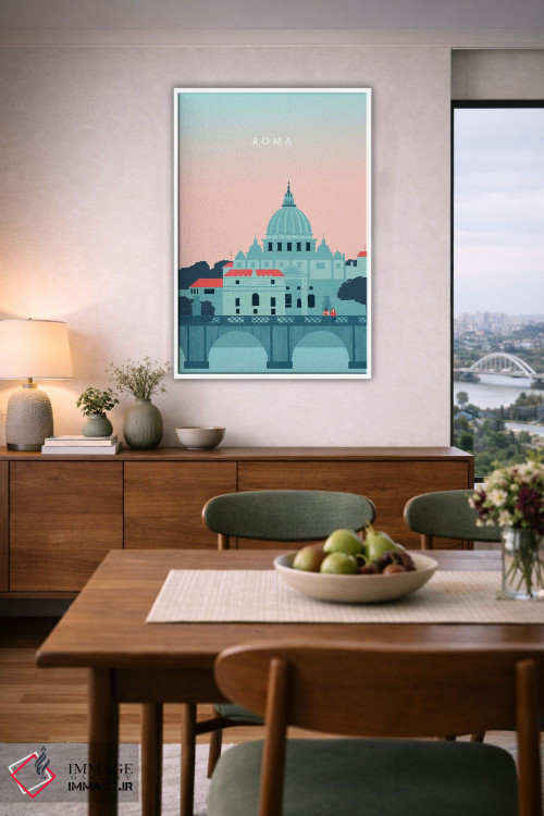 تابلو دکوراتیو رم اثر کاتینکا رینکه - D6W