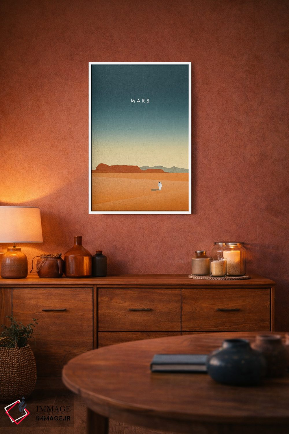تابلو مدرن مریخ اثر کاتینکا رینکه - D4W