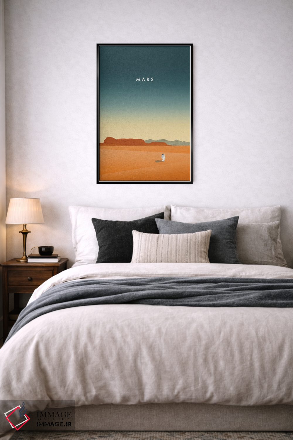 تابلو مدرن مریخ اثر کاتینکا رینکه - D6B