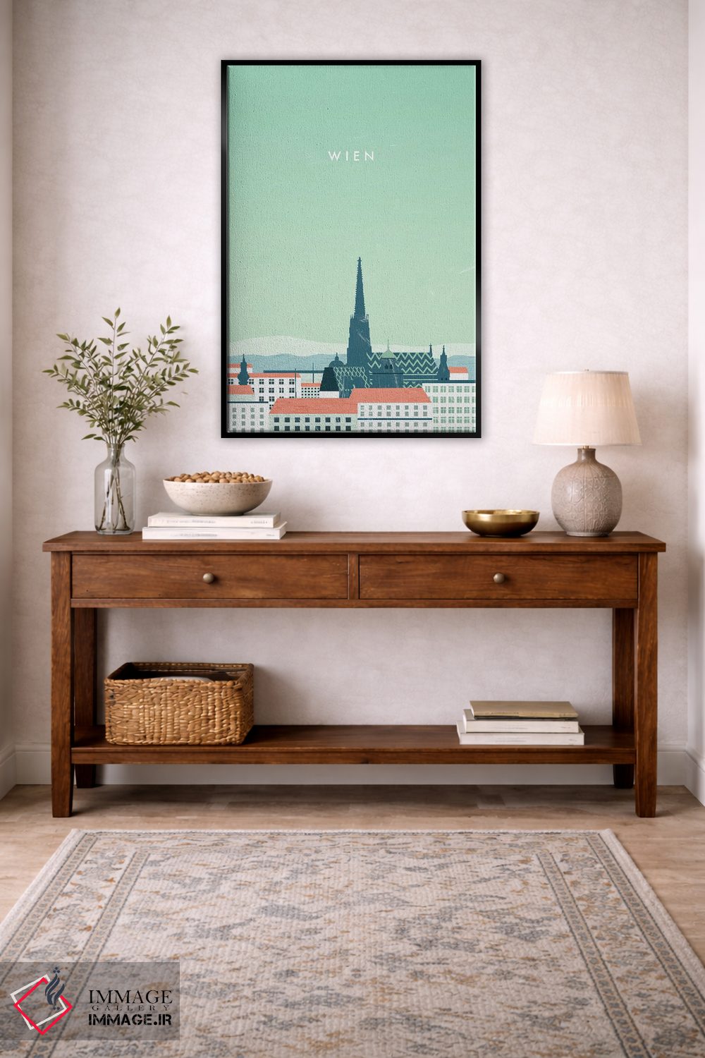 تابلو مدرن وین اثر کاتینکا رینکه - D3B