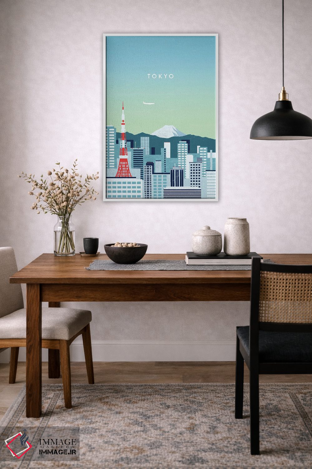 تابلو مدرن توکیو اثر کاتینکا رینکه - D2W