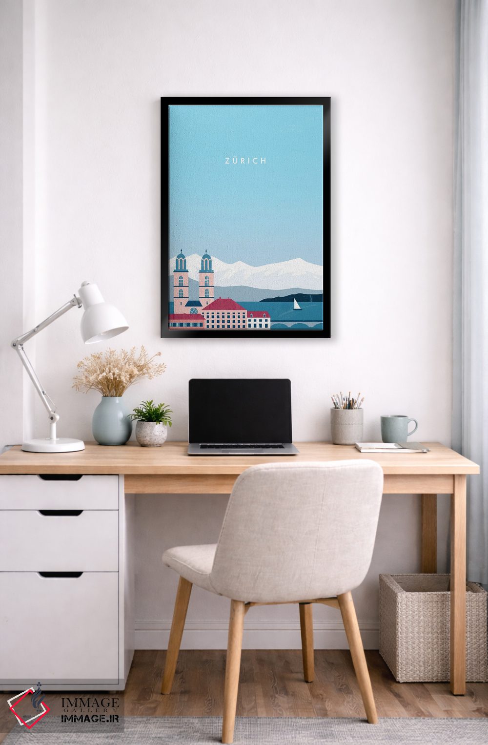 تابلو مدرن زوریخ اثر کاتینکا رینکه - D6B