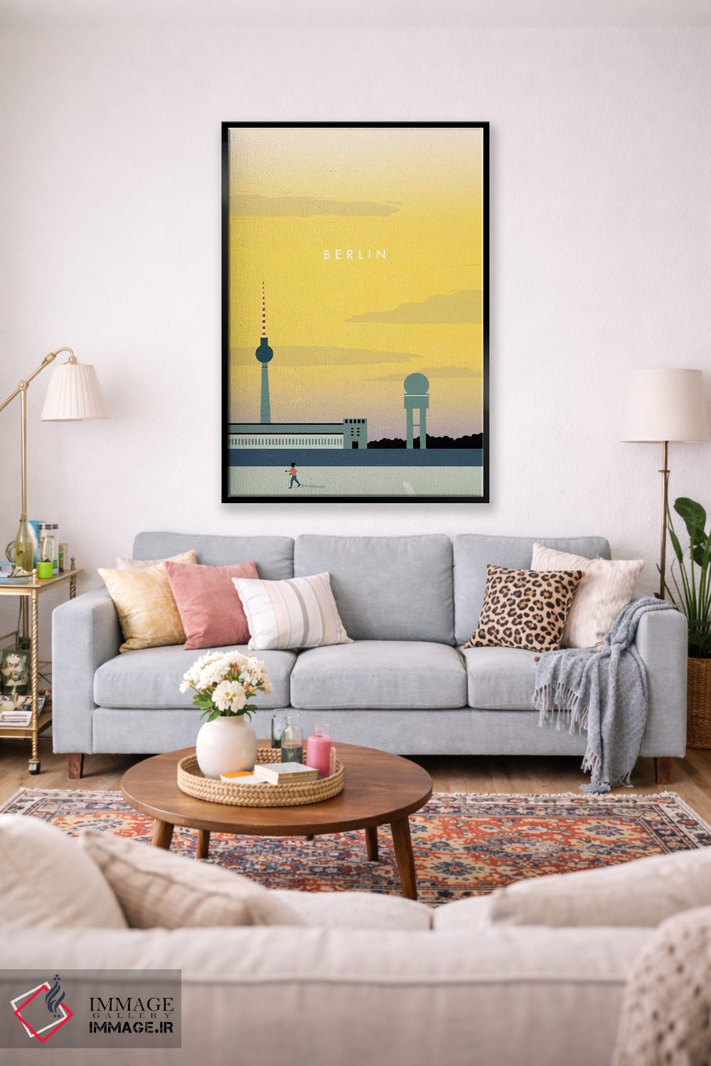 تابلو دکوراتیو برلین اثر کاتینکا رینکه - D1B