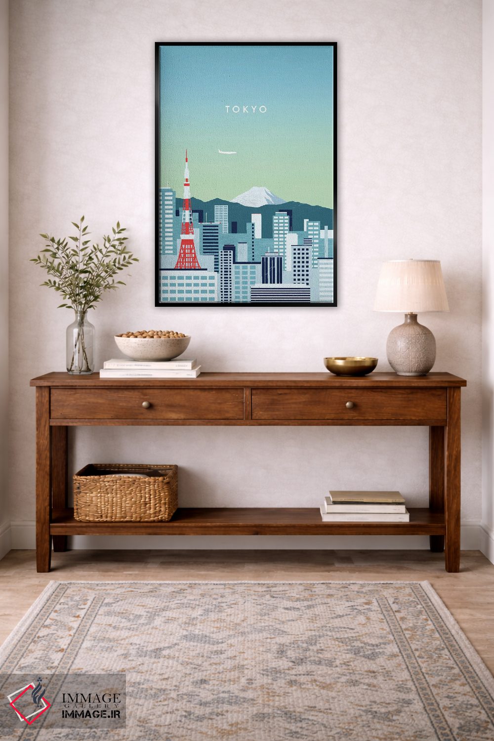 تابلو مدرن توکیو اثر کاتینکا رینکه - D4B
