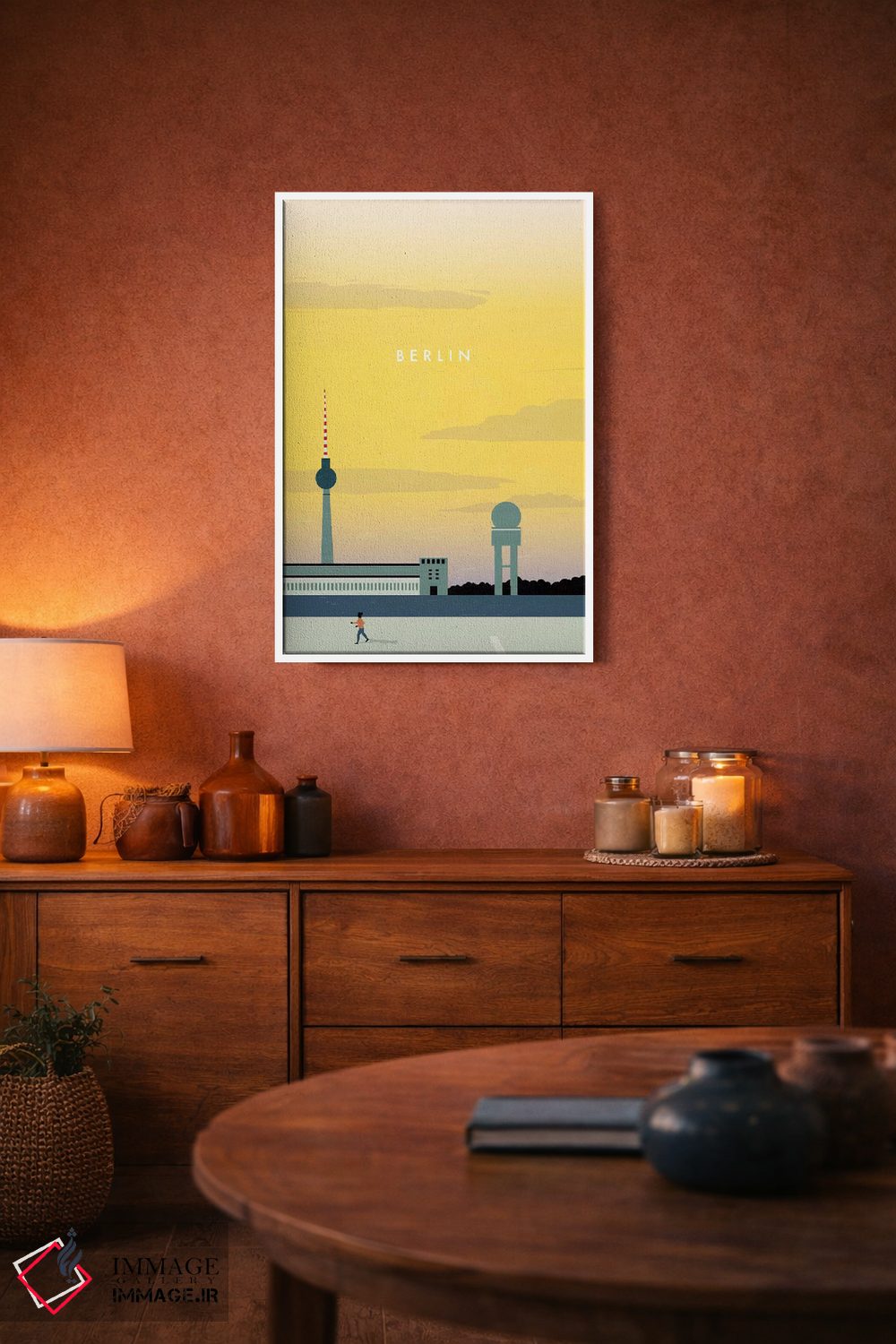 تابلو دکوراتیو برلین اثر کاتینکا رینکه - D3W