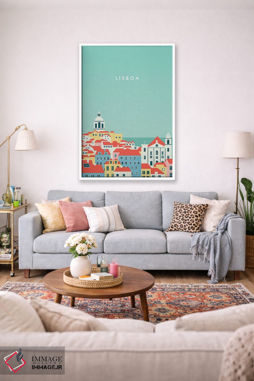 تابلو مدرن لیسبون اثر کاتینکا رینکه - D1W