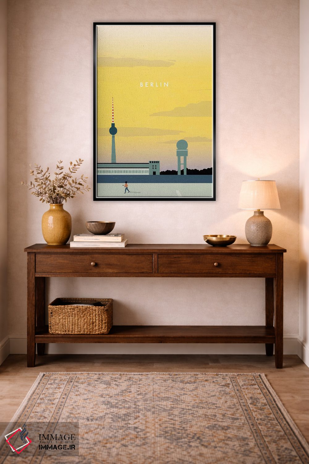 تابلو دکوراتیو برلین اثر کاتینکا رینکه - D4B