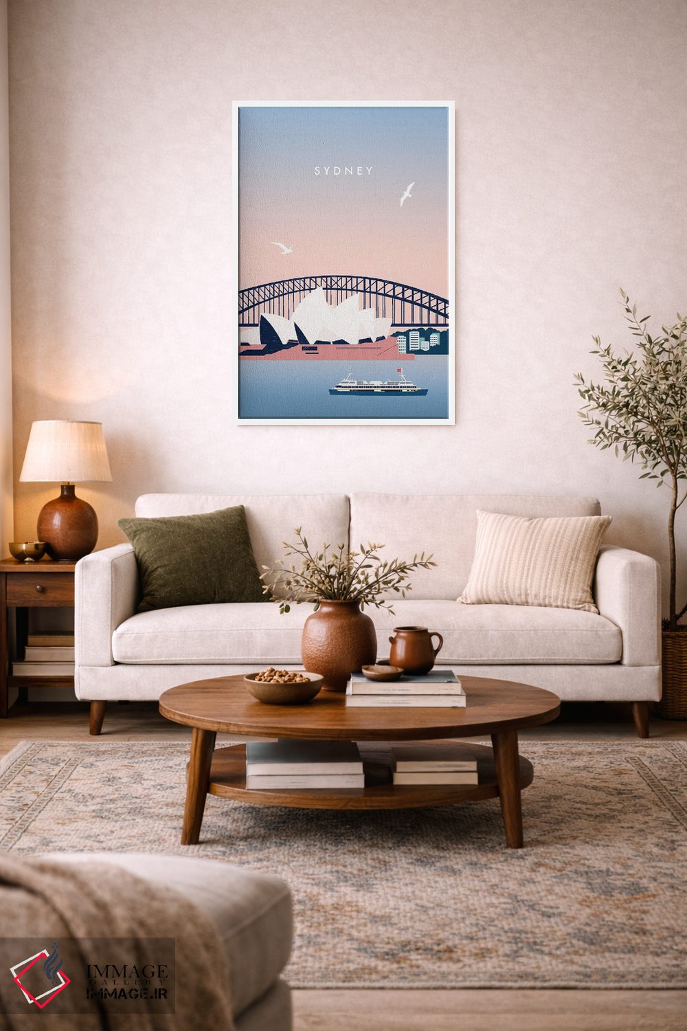 تابلو مدرن سیدنی اثر کاتینکا رینکه - D2W