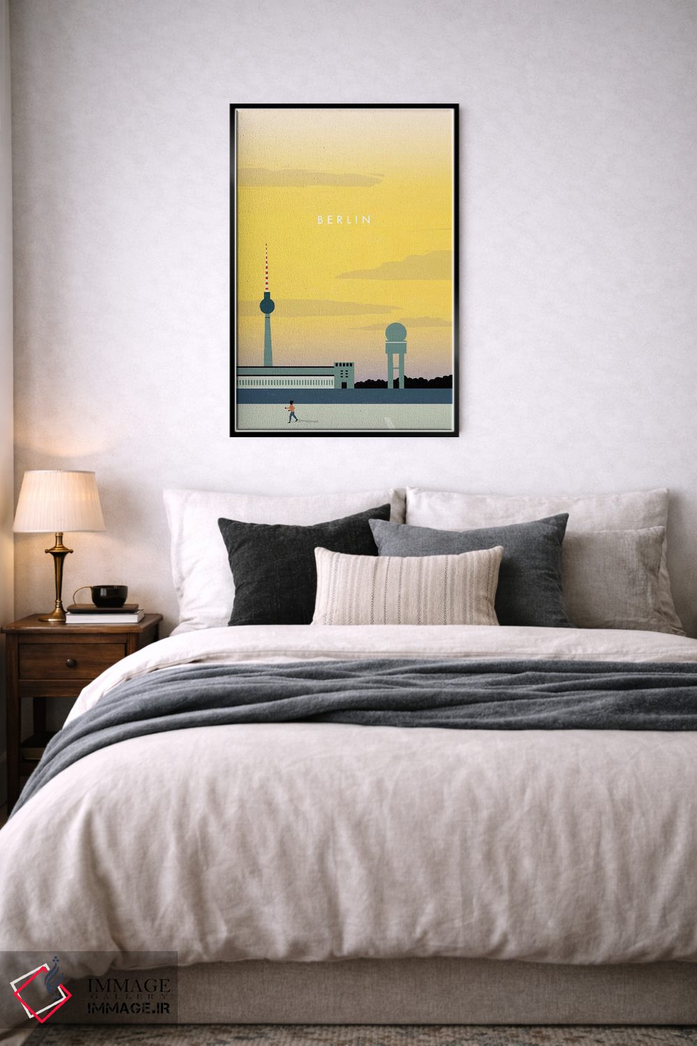 تابلو دکوراتیو برلین اثر کاتینکا رینکه - D6B