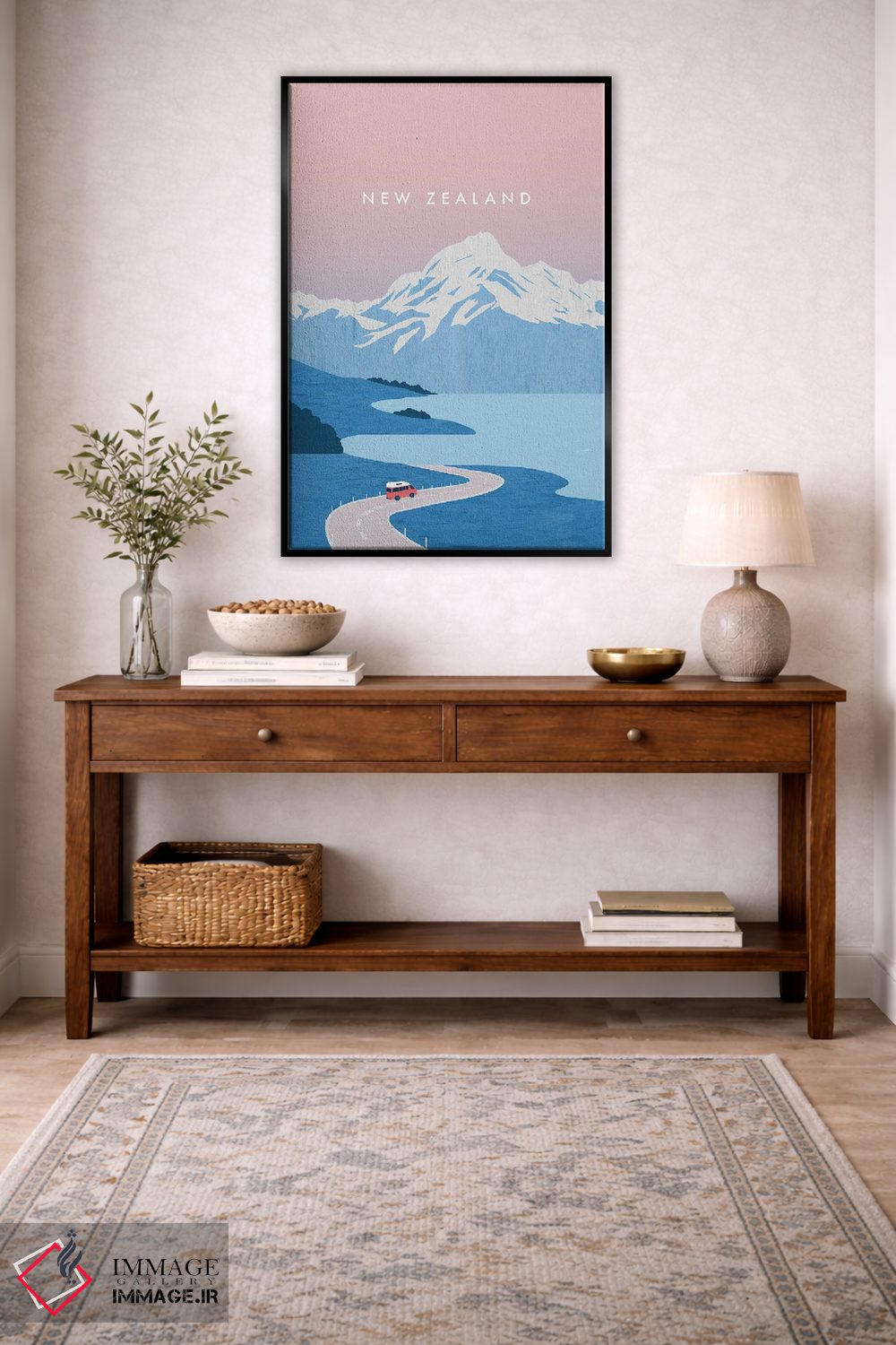 تابلو مدرن نیوزیلند اثر کاتینکا رینکه - D5B