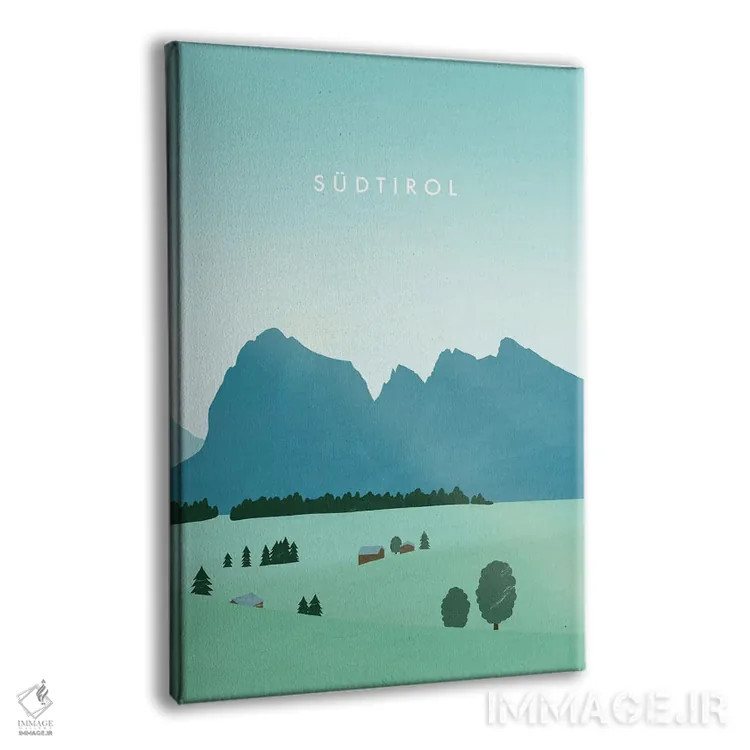تابلو دکوراتیو جنوب تیرول اثر کاتینکا رینکه - نمای پرسپکتیو محصول