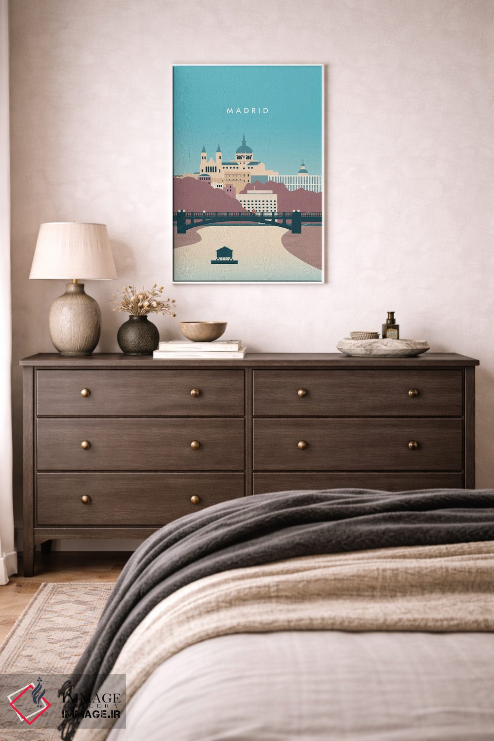 تابلو دکوراتیو مادرید اثر کاتینکا رینکه - D3W