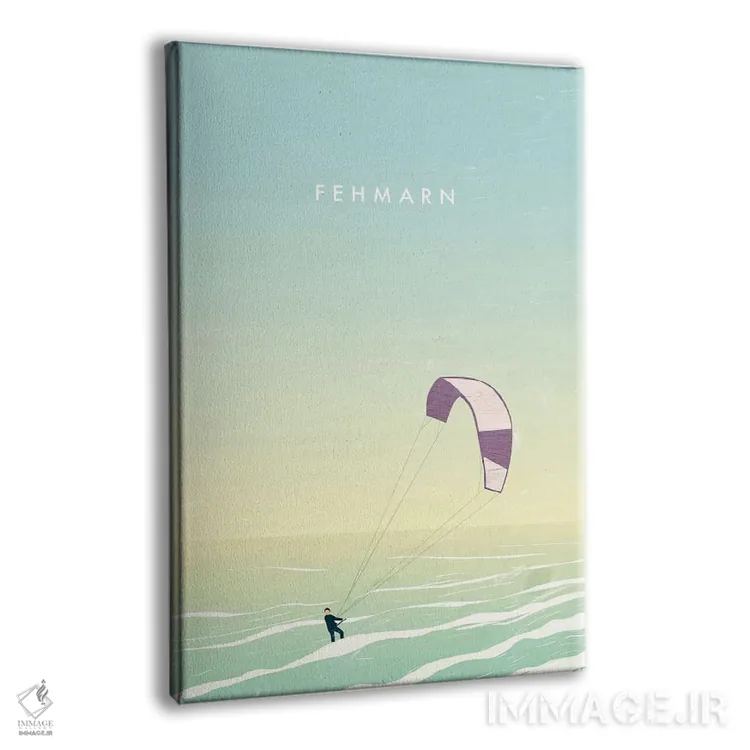 تابلو دکوراتیو فه مارن اثر کاتینکا رینکه - نمای پرسپکتیو محصول