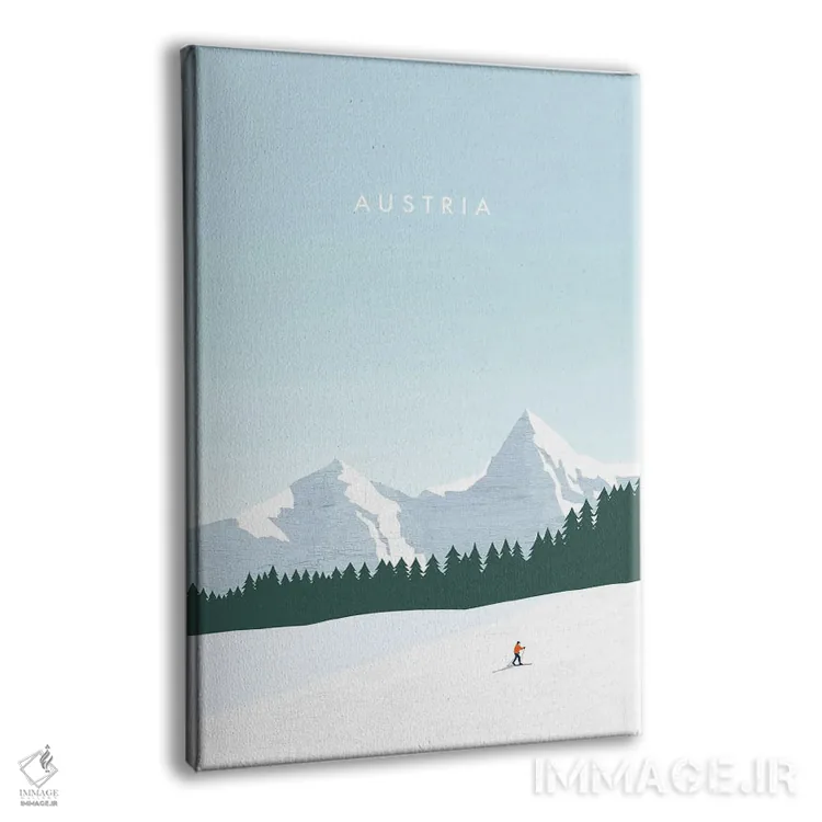 تابلو دکوراتیو اتریش اثر کاتینکا رینکه - نمای پرسپکتیو محصول