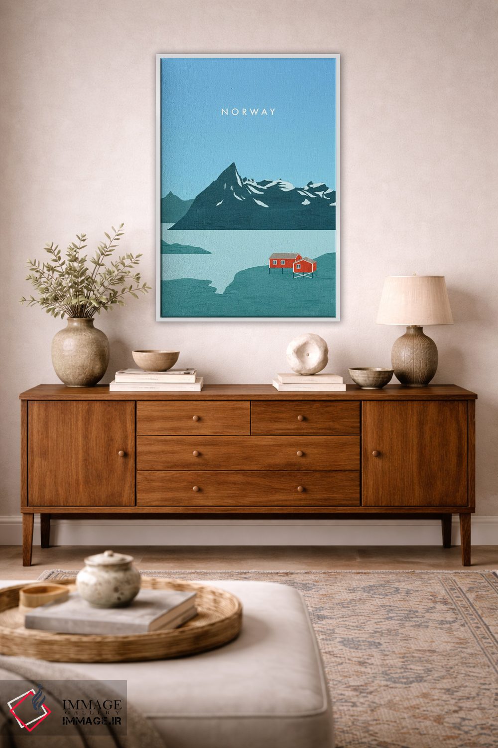 تابلو دکوراتیو نروژ اثر کاتینکا رینکه - D2W