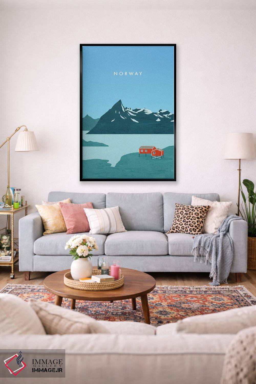 تابلو دکوراتیو نروژ اثر کاتینکا رینکه - D1B