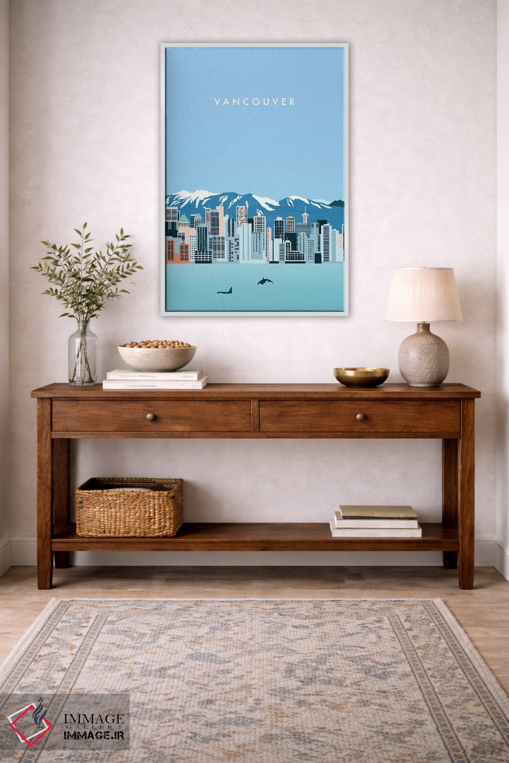 تابلو دکوراتیو ونکوور اثر کاتینکا رینکه - D4W