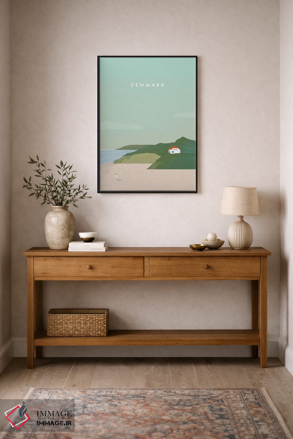 تابلو دکوراتیو دانمارک اثر کاتینکا رینکه - D2B