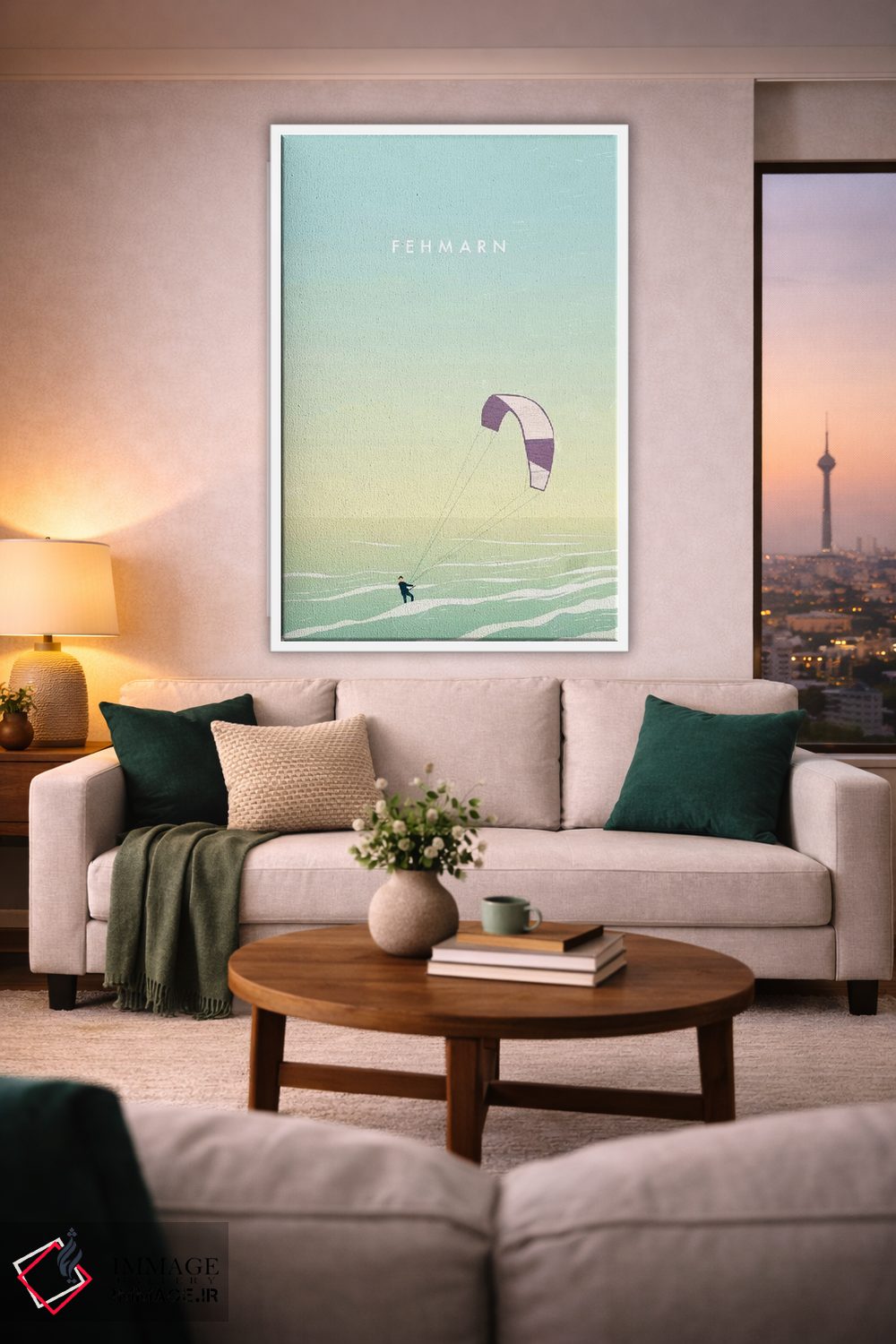 تابلو دکوراتیو فه مارن اثر کاتینکا رینکه - D1W