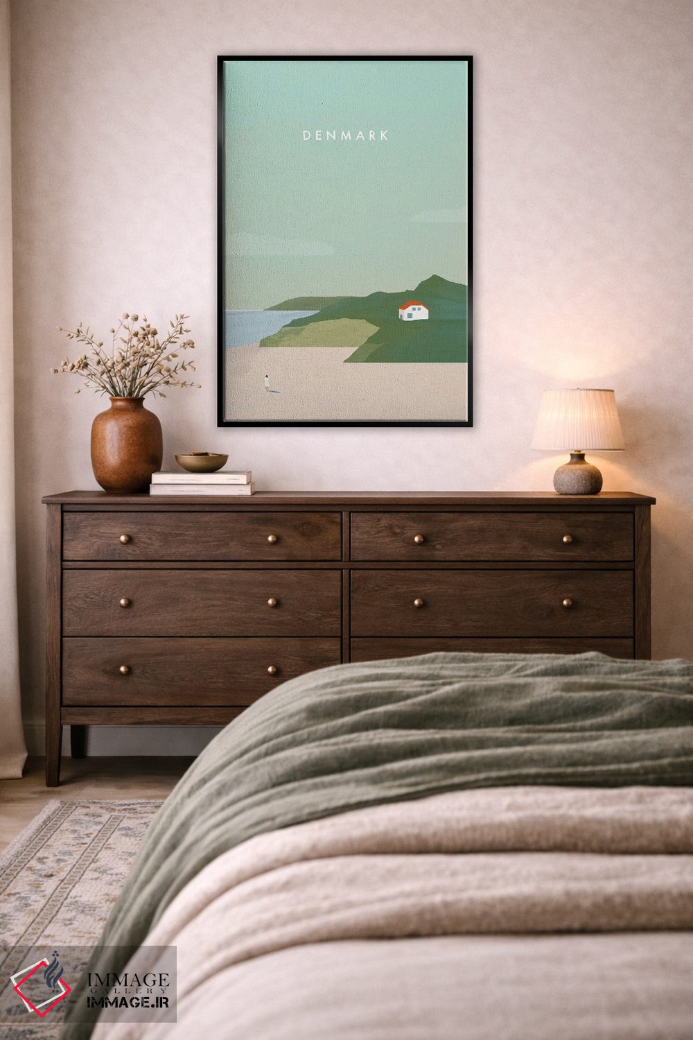 تابلو دکوراتیو دانمارک اثر کاتینکا رینکه - D5B