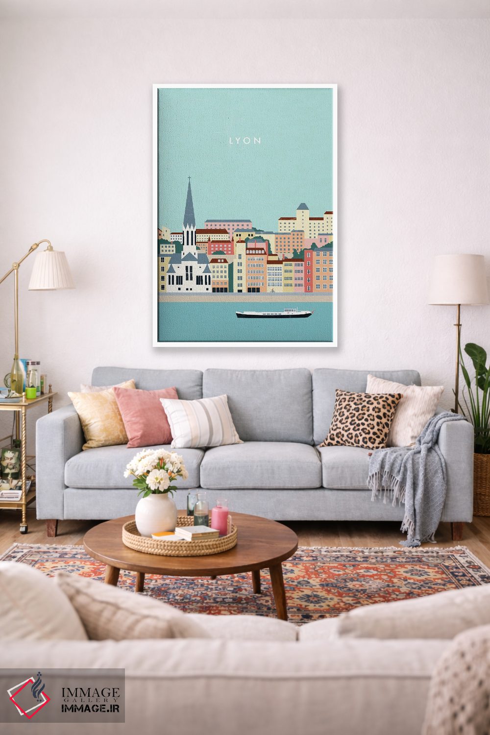 تابلو دکوراتیو لیون اثر کاتینکا رینکه - D1W