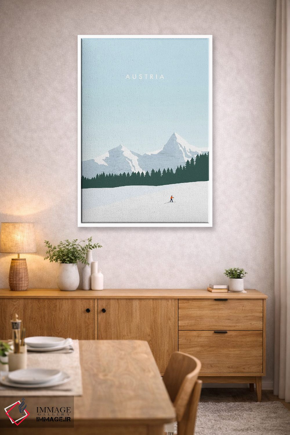 تابلو دکوراتیو اتریش اثر کاتینکا رینکه - D3W