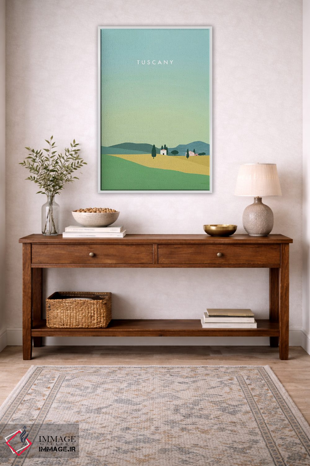 تابلو دکوراتیو توسکانی اثر کاتینکا رینکه - D3W