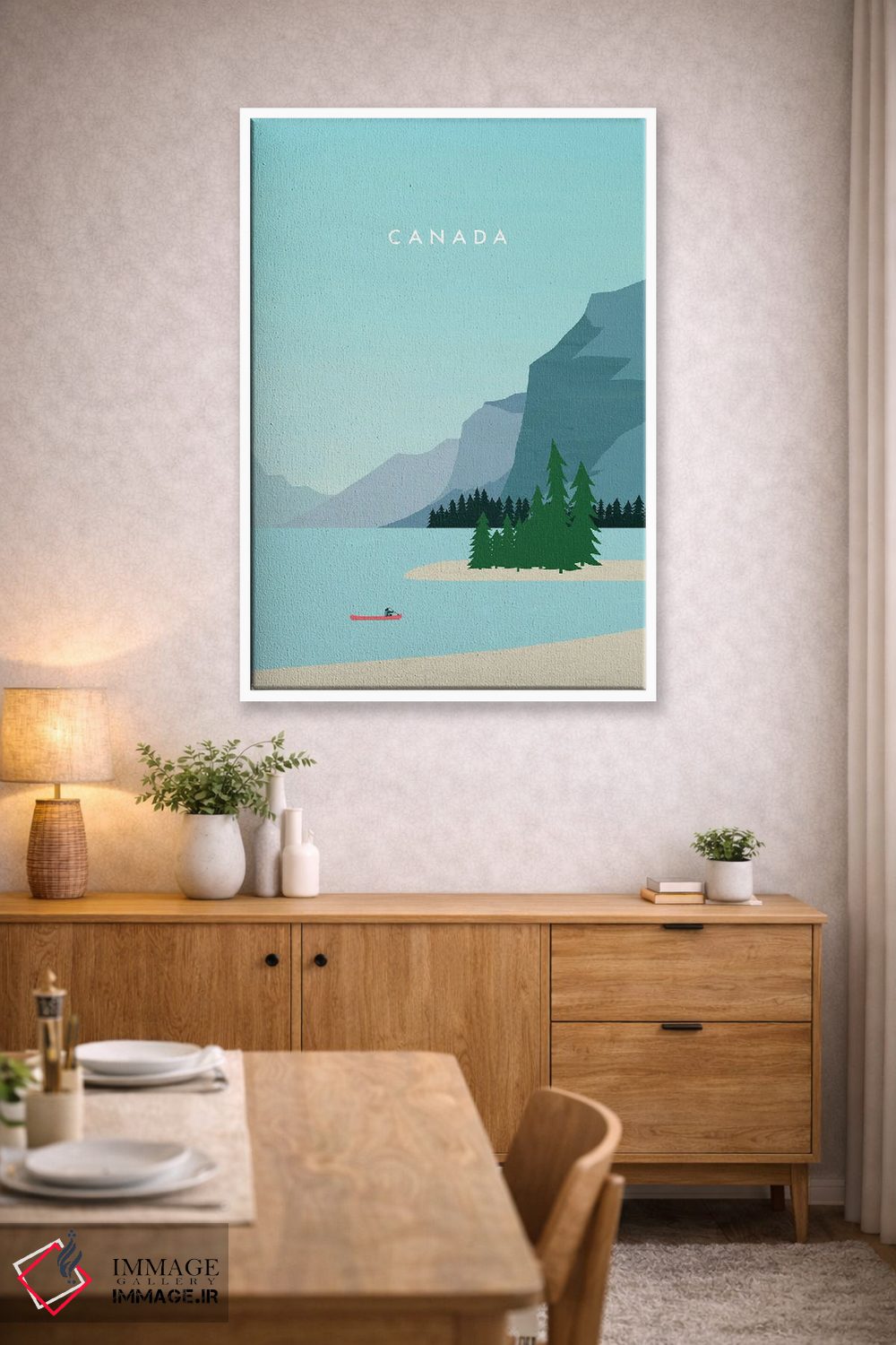 تابلو دکوراتیو کانادا اثر کاتینکا رینکه - D3W