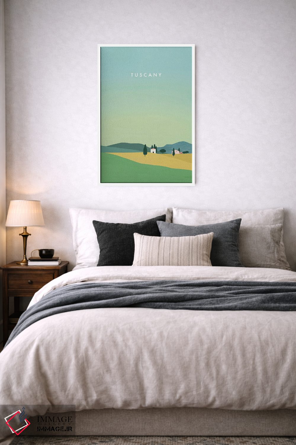 تابلو دکوراتیو توسکانی اثر کاتینکا رینکه - D6W