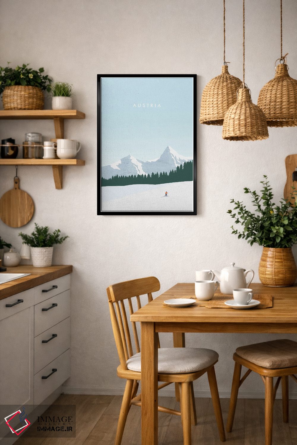 تابلو دکوراتیو اتریش اثر کاتینکا رینکه - D6B