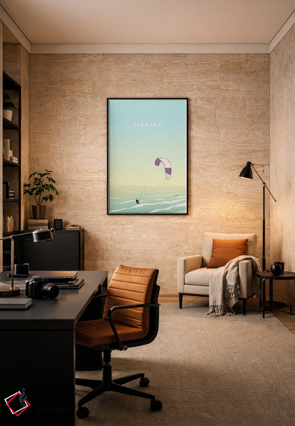 تابلو دکوراتیو فه مارن اثر کاتینکا رینکه - D6B