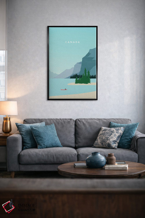تابلو دکوراتیو کانادا اثر کاتینکا رینکه - D5B