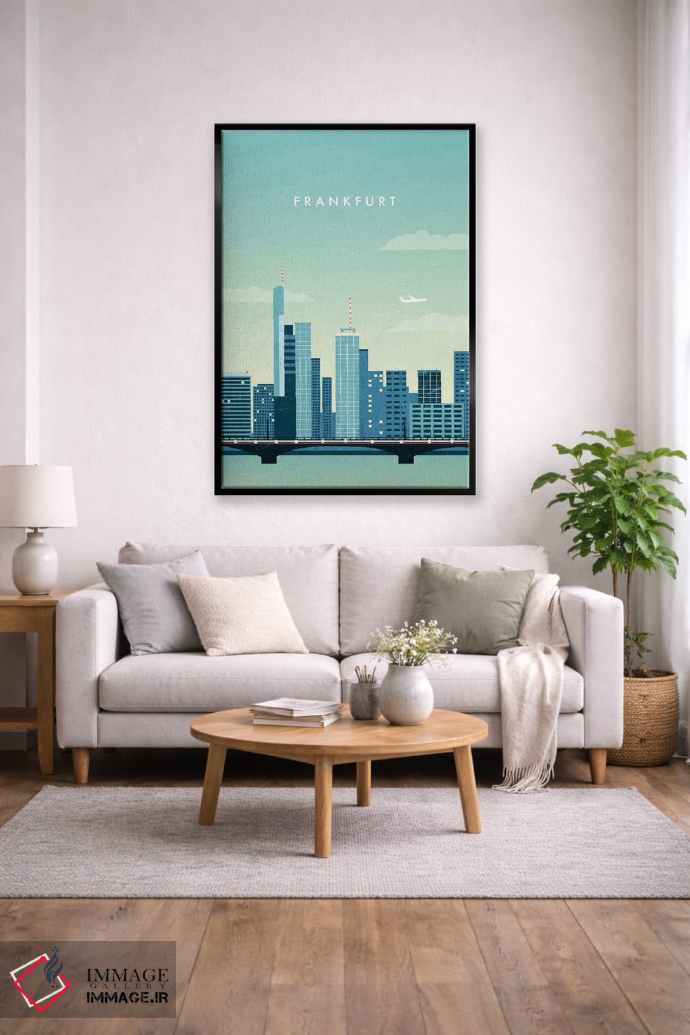 تابلو دکوراتیو فرانکفورت اثر کاتینکا رینکه - D2B