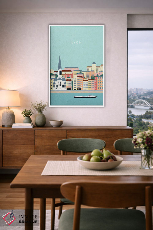 تابلو دکوراتیو لیون اثر کاتینکا رینکه - D6W