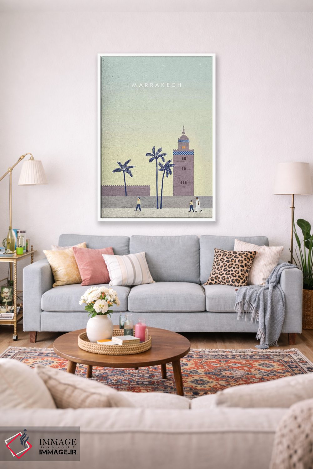 تابلو دکوراتیو مراکش اثر کاتینکا رینکه - D1W