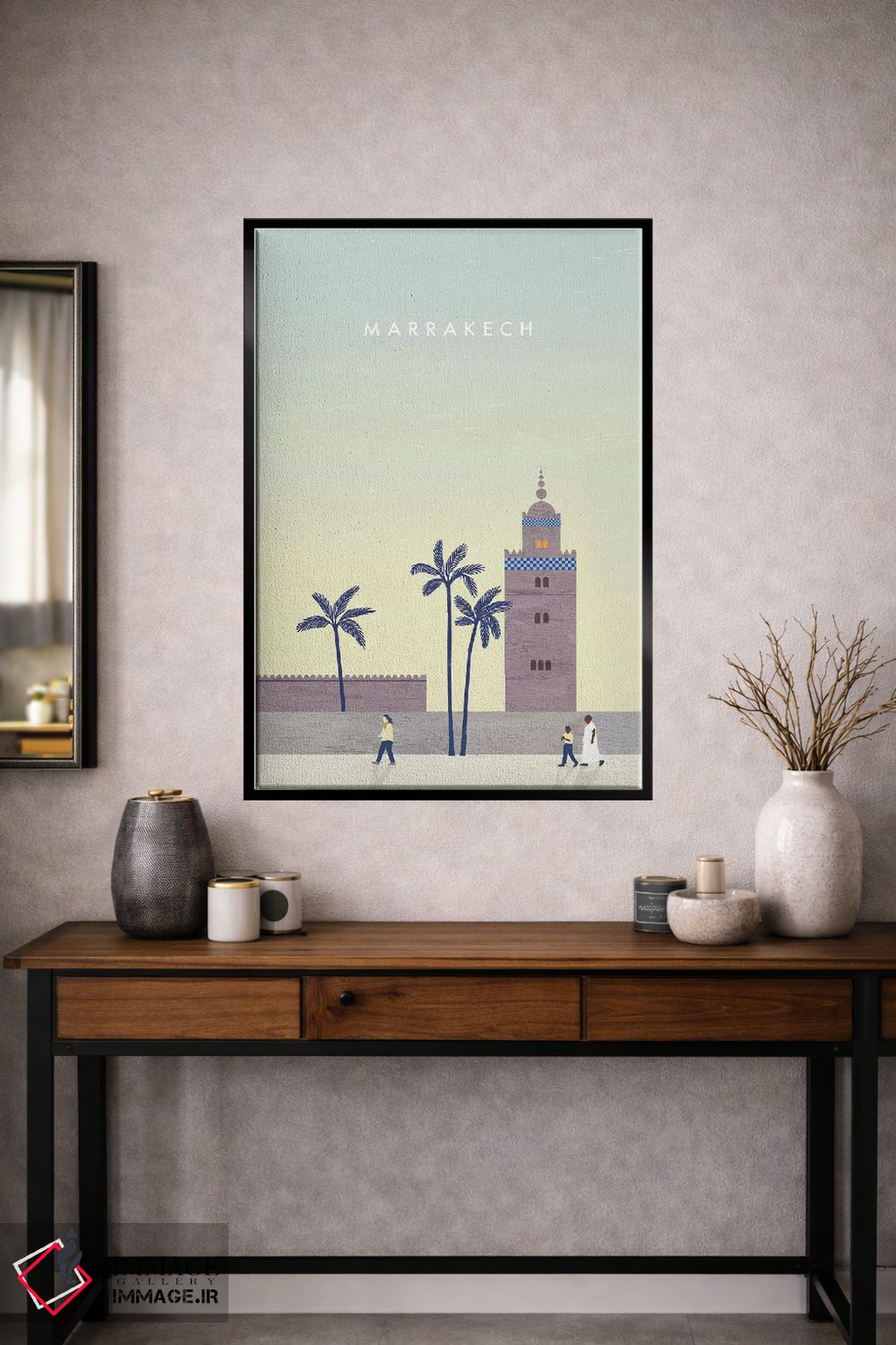 تابلو دکوراتیو مراکش اثر کاتینکا رینکه - D2B