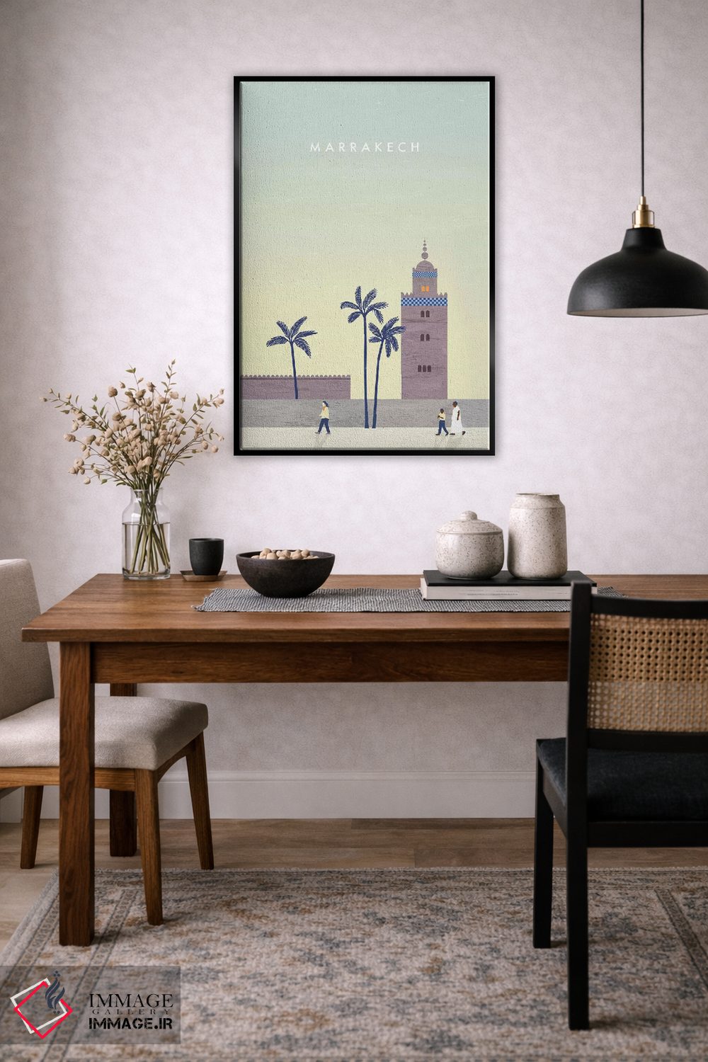 تابلو دکوراتیو مراکش اثر کاتینکا رینکه - D4B