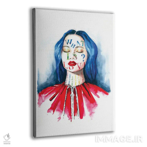 تابلو دکوراتیو جان اثر کاترینا پاشه گور - نمای پرسپکتیو محصول