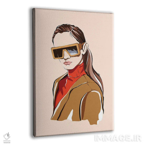 تابلو دکوراتیو بالمن اثر کاترینا پاشه گور - نمای پرسپکتیو محصول