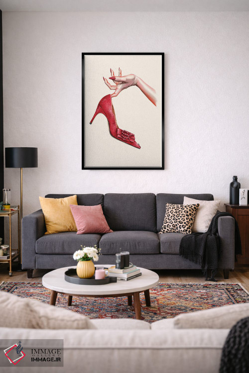 تابلو دکوراتیو کفش من! اثر کاترینا پاشه گور - D3B