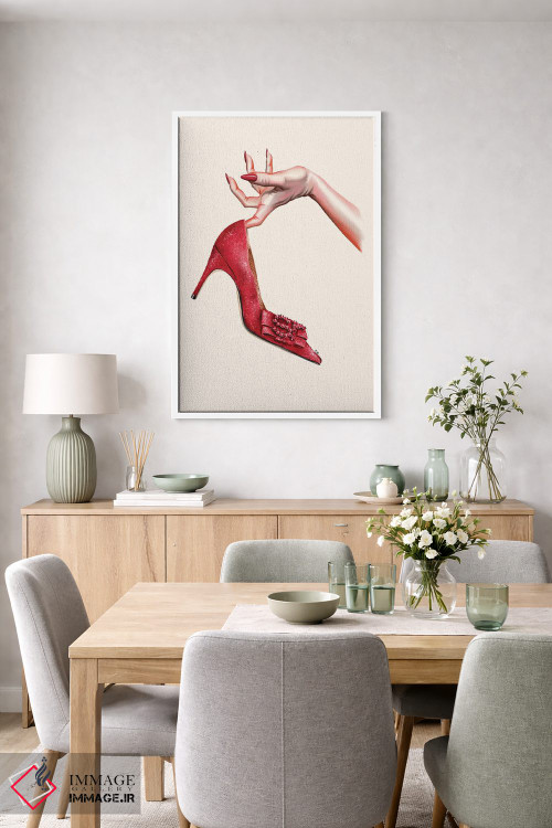 تابلو دکوراتیو کفش من! اثر کاترینا پاشه گور - D5W