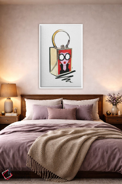 تابلو دکوراتیو کیف اثر کاترینا پاشه گور - D1W