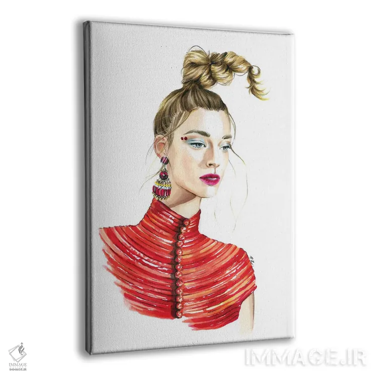 تابلو دکوراتیو گوو پی اثر کاترینا پاشه گور - نمای پرسپکتیو محصول