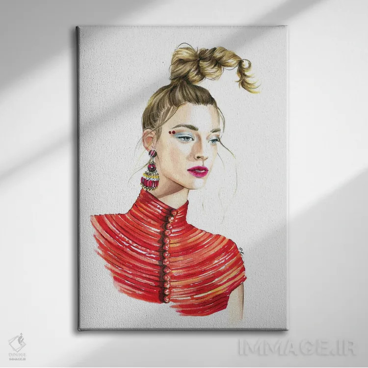 تابلو دکوراتیو گوو پی اثر کاترینا پاشه گور - نمای روبهرو روی دیوار