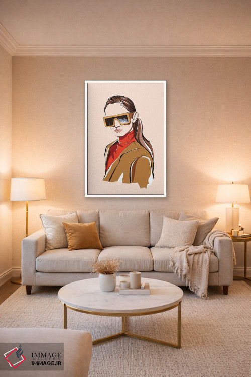 تابلو دکوراتیو بالمن اثر کاترینا پاشه گور - D3W