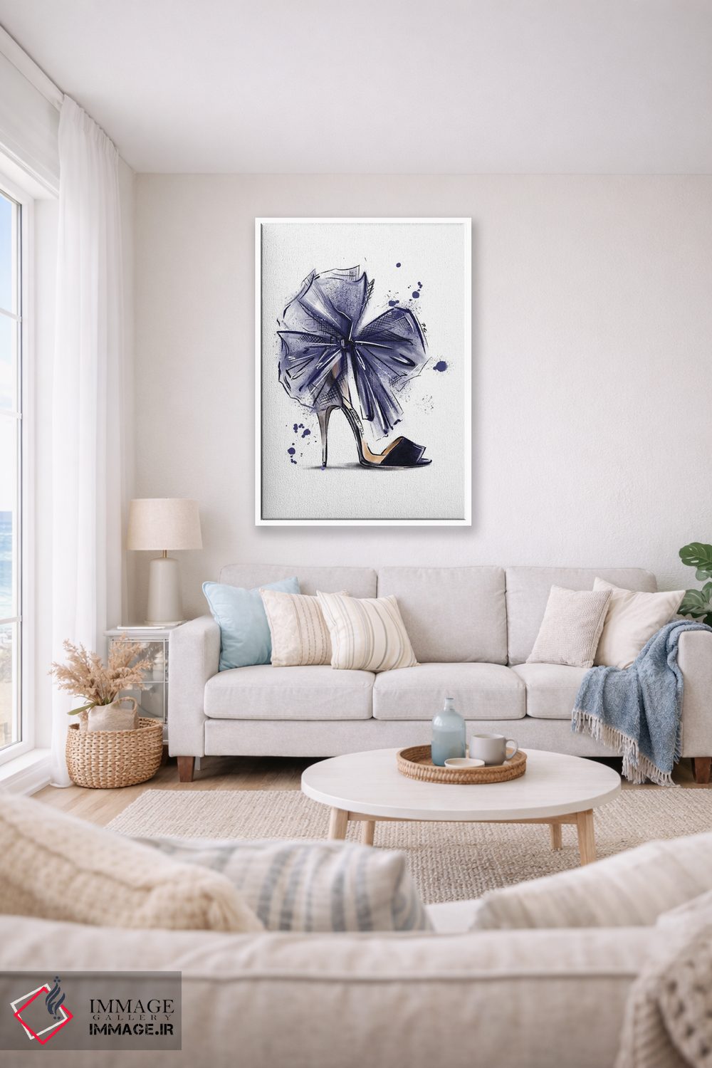 تابلو دکوراتیو سوپر پاپیون اثر کاترینا پاشه گور - D2W