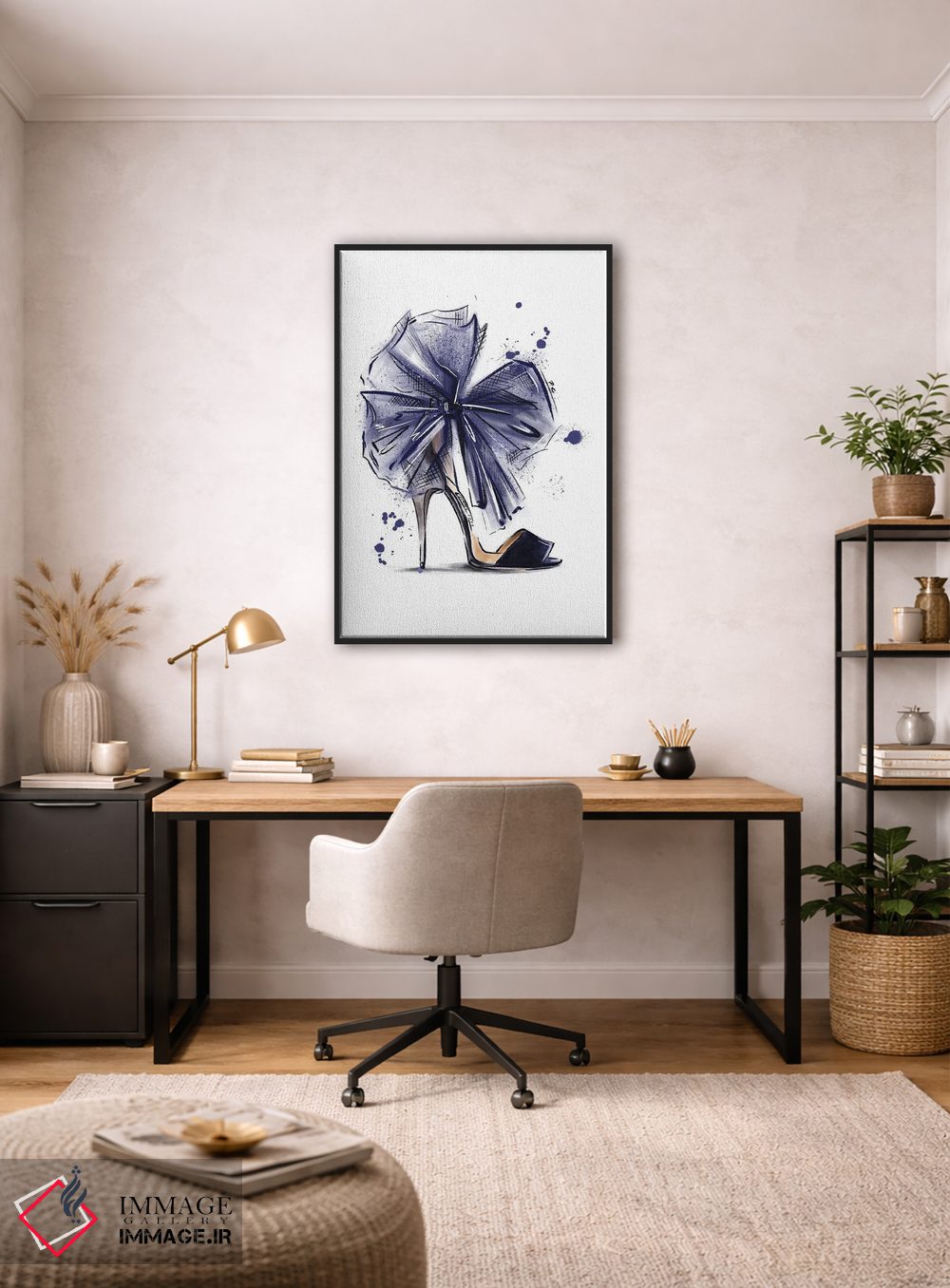 تابلو دکوراتیو سوپر پاپیون اثر کاترینا پاشه گور - D5B