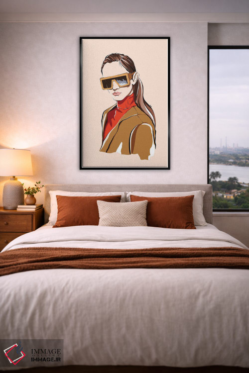 تابلو دکوراتیو بالمن اثر کاترینا پاشه گور - D5B