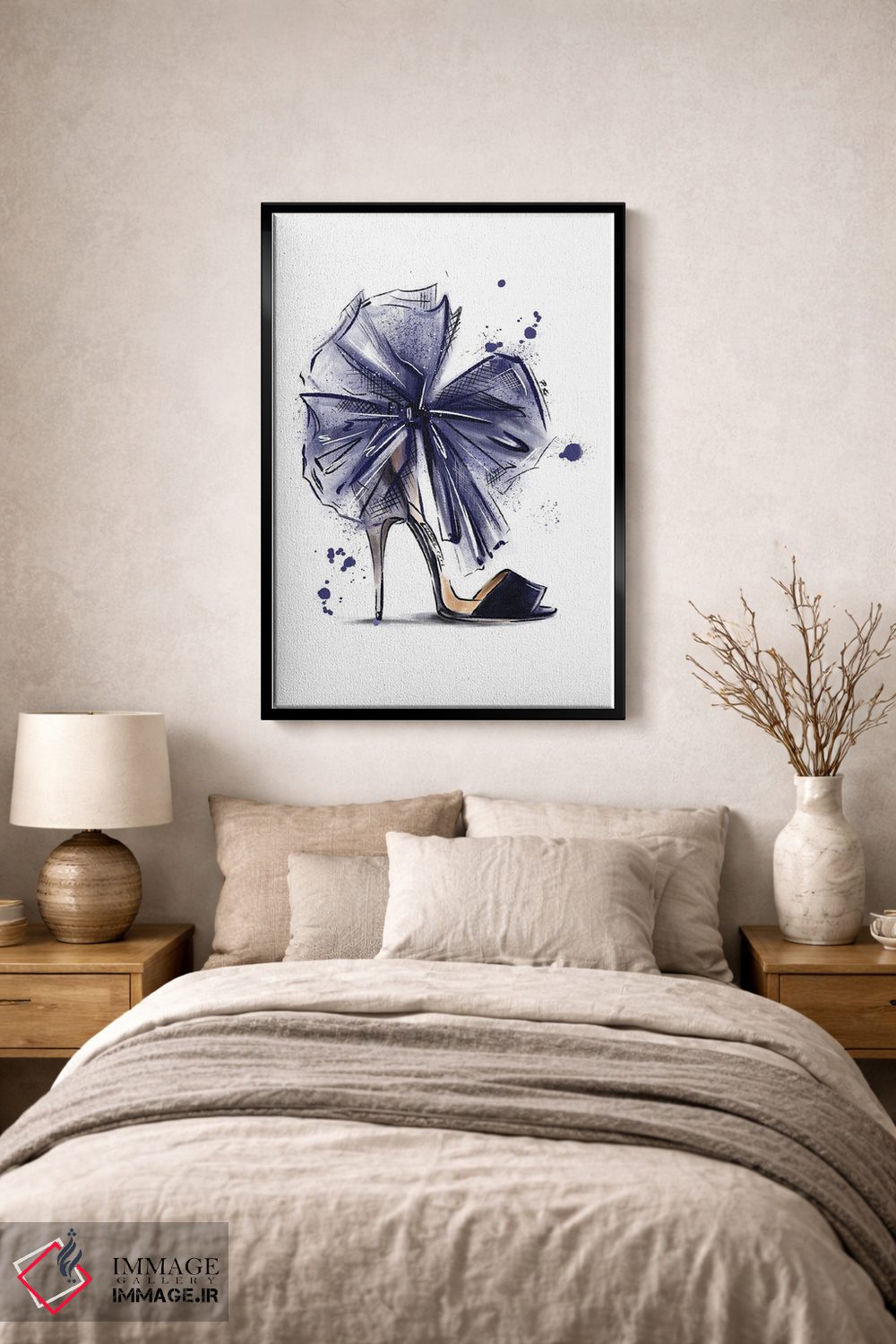 تابلو دکوراتیو سوپر پاپیون اثر کاترینا پاشه گور - D3B