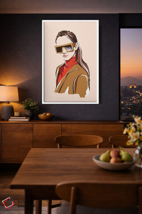 تابلو دکوراتیو بالمن اثر کاترینا پاشه گور - D4W